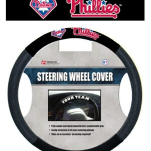Philadelphia Phillies Steering Wheel Cover Mesh Style CO