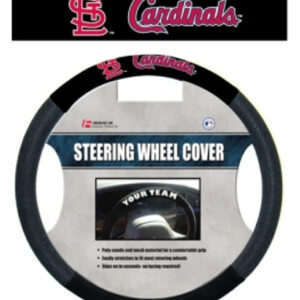 St. Louis Cardinals Steering Wheel Cover Mesh Style CO