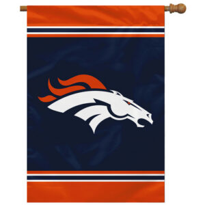 Denver Broncos Flag 28x40 House 1-Sided CO