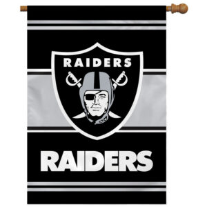 Las Vegas Raiders Banner 28x40 House Flag Style 2 Sided CO