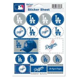 Los Angeles Dodgers Decal Sheet 5x7 Vinyl