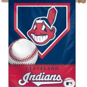 Cleveland Indians Banner 27x37 Vertical