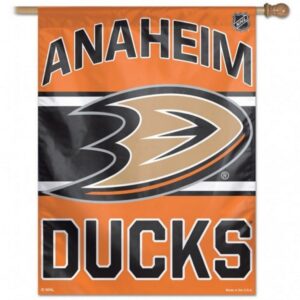 Anaheim Ducks Banner 28x40 Vertical