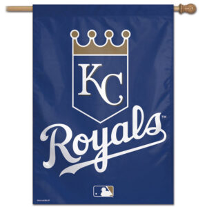 Kansas City Royals Banner 28x40 Vertical