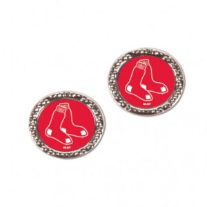 Boston Red Sox Earrings Post Style