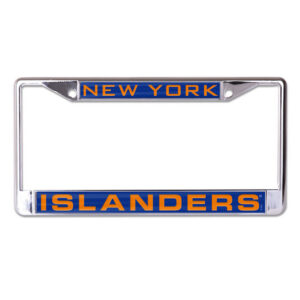 New York Islanders License Plate Frame - Inlaid