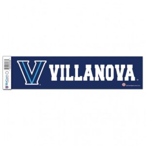 Villanova Wildcats Decal 3x12 Bumper Strip Style
