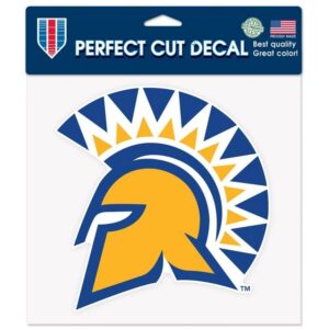 San Jose State Spartans Decal 8x8 Perfect Cut Color