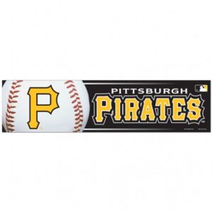 Pittsburgh Pirates Decal 3x12 Bumper Strip Style