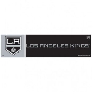 Los Angeles Kings Decal 3x12 Bumper Strip Style