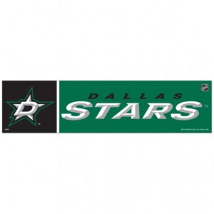 Dallas Stars Decal 3x12 Bumper Strip Style