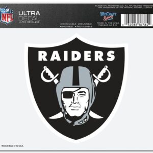 Las Vegas Raiders Decal 5x6 Ultra Color