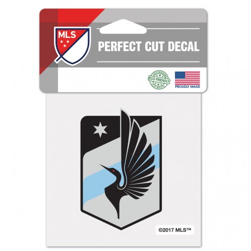 Minnesota United Decal 4x4 Perfect Cut Color