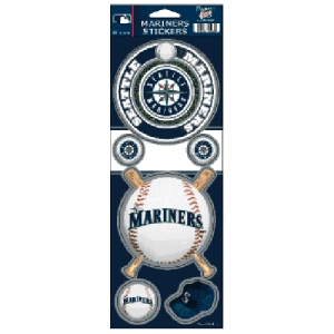 Seattle Mariners Stickers Prismatic