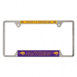 Northern Iowa Panthers License Plate Frame Metal
