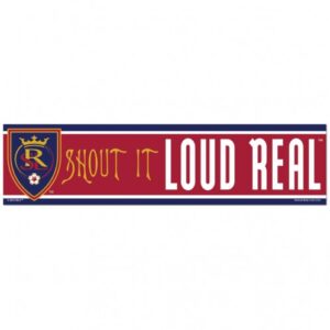 Real Salt Lake Decal 3x12 Bumper Strip Style