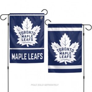 Toronto Maple Leafs Flag 12x18 Garden Style 2 Sided