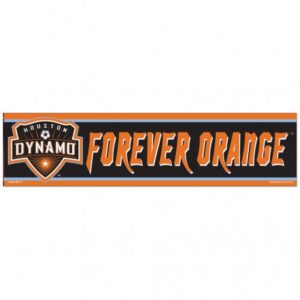 Houston Dynamo Decal 3x12 Bumper Strip Style