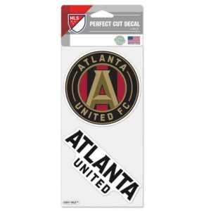 Atlanta United Decal 4x4 Perfect Cut Set of 2