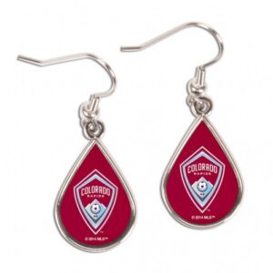 Colorado Rapids Earrings Tear Drop Style