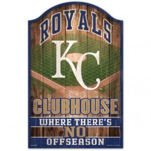 Kansas City Royals Sign 11x17 Wood Fan Cave Design