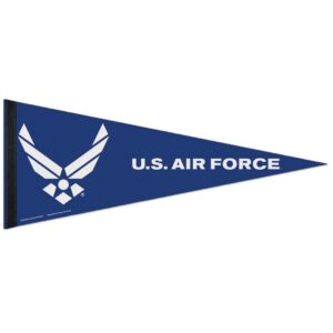 US Air Force Pennant 12x30 Premium Style