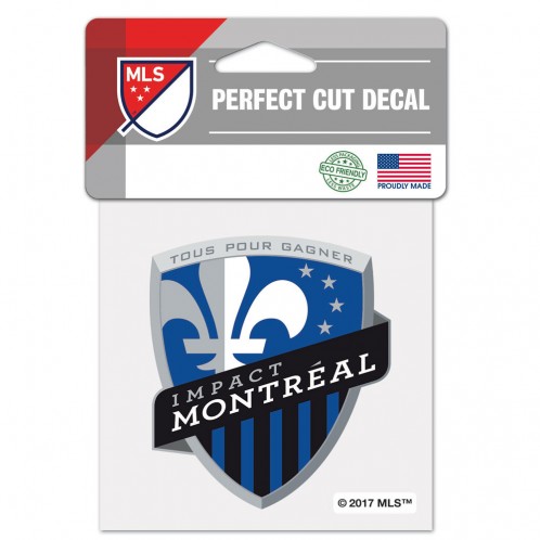 CF Montreal Decal 4x4 Perfect Cut Color