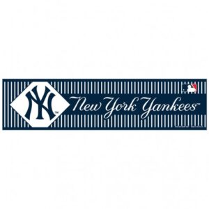 New York Yankees Decal 3x12 Bumper Strip Style Pinstripe Design