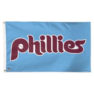Philadelphia Phillies Flag 3x5 Deluxe Style Cooperstown
