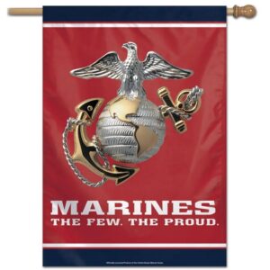 US Marines Banner 28x40 Vertical