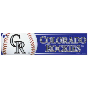 Colorado Rockies Bumper Sticker