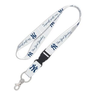 New York Yankees Lanyard with Detachable Buckle Pinstripe