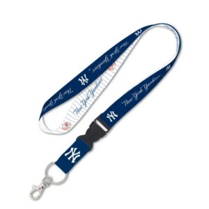 New York Yankees Lanyard with Detachable Buckle Two Tone