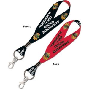 Chicago Blackhawks Key Strap 1 Inch