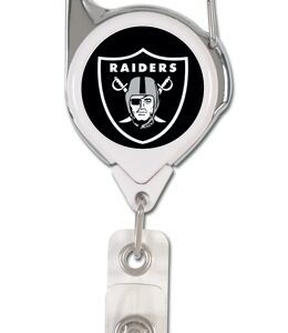 Las Vegas Raiders Retractable Premium Badge Holder