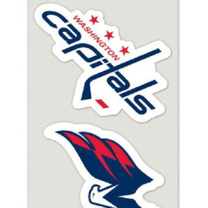 Washington Capitals Set of 2 Die Cut Decals