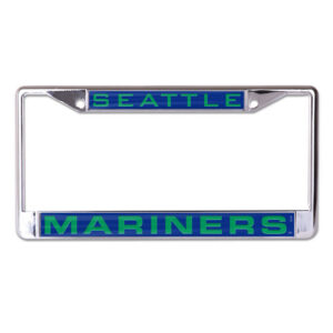 Seattle Mariners License Plate Frame - Inlaid