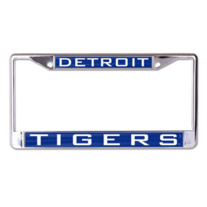 Detroit Tigers License Plate Frame - Inlaid