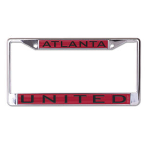 Atlanta United Football Club License Plate Frame - Inlaid