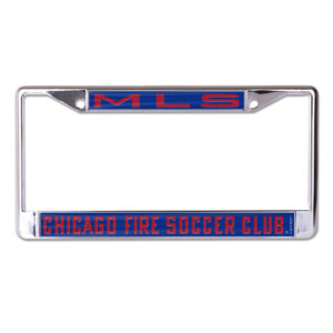 Chicago Fire License Plate Frame - Inlaid