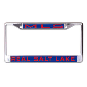 Real Salt Lake License Plate Frame - Inlaid