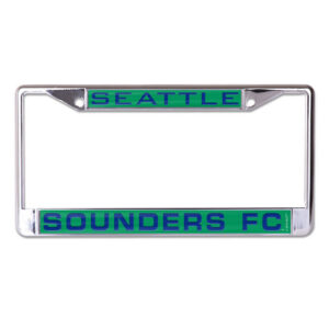 Seattle Sounders FC License Plate Frame - Inlaid