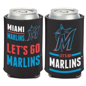 Miami Marlins Can Cooler Slogan Design