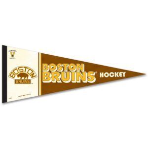 Boston Bruins Pennant 12x30 Premium Style Vintage Design