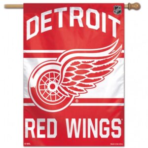 Detroit Red Wings Banner 28x40 Vertical