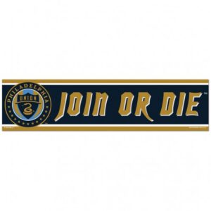 Philadelphia Union Decal 3x12 Bumper Strip Style