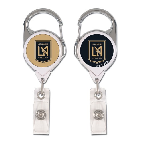 Los Angeles FC Badge Holder Premium Retractable