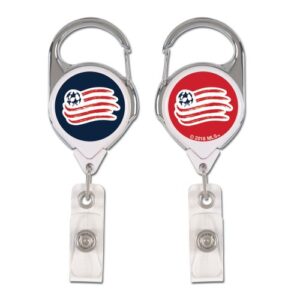 New England Revolution Badge Holder Premium Retractable