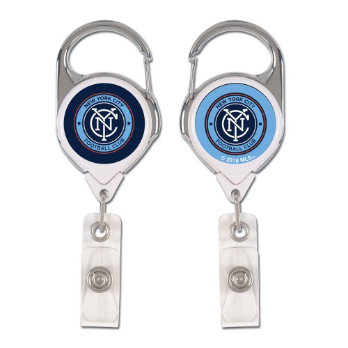 New York City FC Badge Holder Premium Retractable