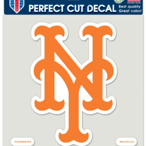 New York Mets Decal 8x8 Die Cut Color